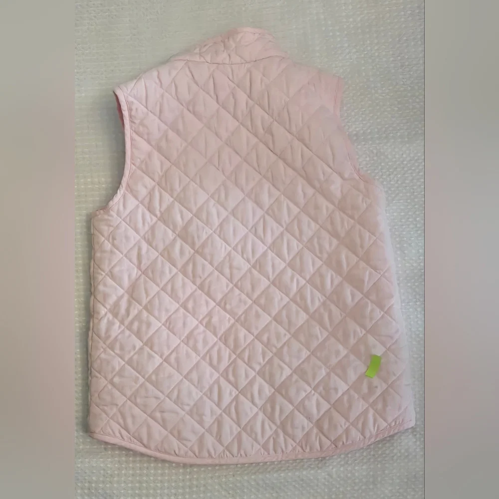 Crew Cuts / J Crew Pink Quilted Gitls Vest Size 10 *** Some Small Spots See Pics - Picture 7 of 7